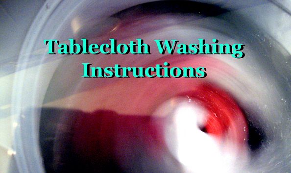 How to Wash Tablecloths and Linens