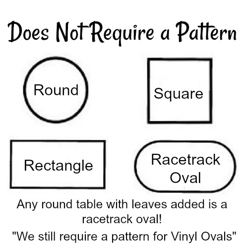 Tablecloth Size And How To Choose The, How To Make A Rectangle Tablecloth Fit An Oval Table