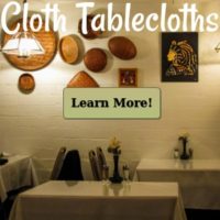 cloth restaurant tablecloths